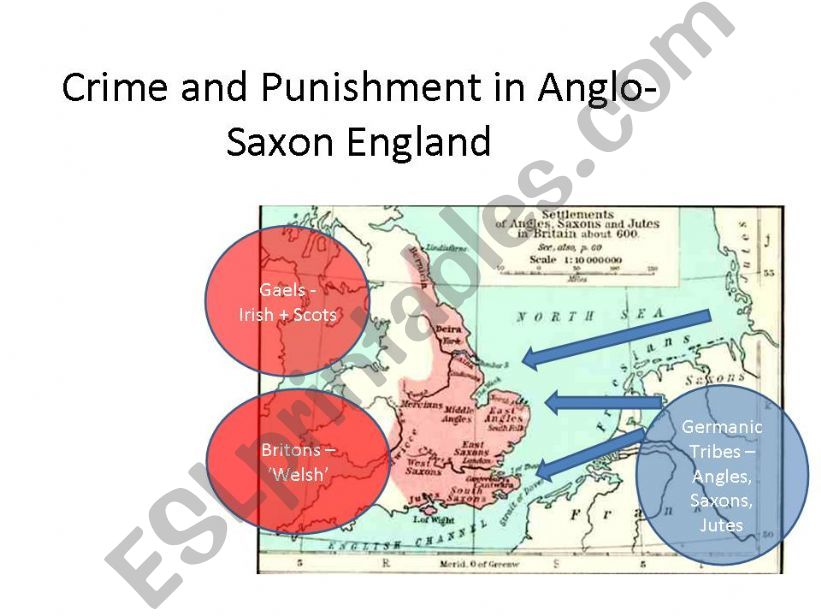 Crime and punishment in Anglo Saxon England