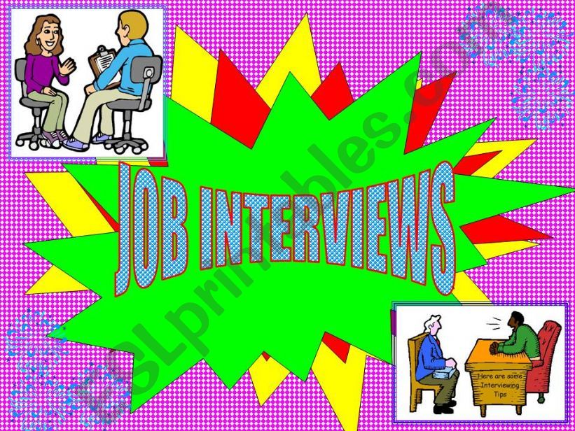 JOB INTERVIEWS powerpoint