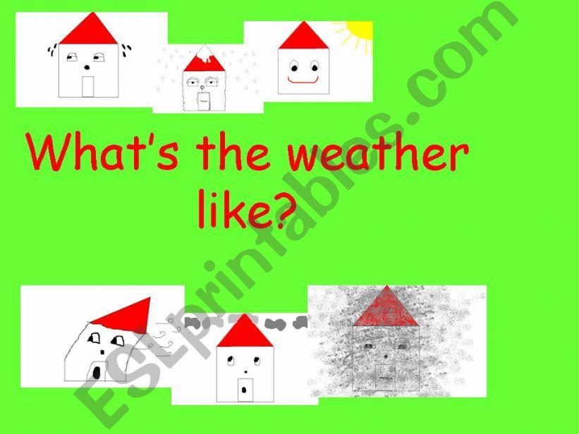 Whats the weather like? powerpoint