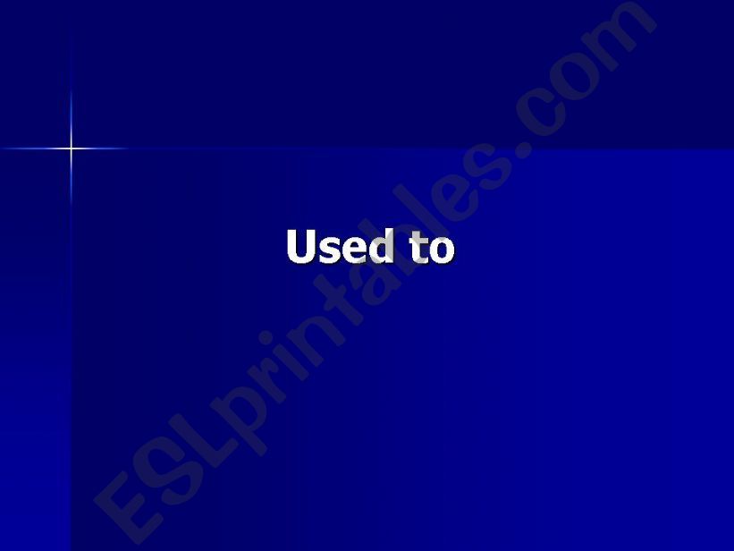 Used to powerpoint