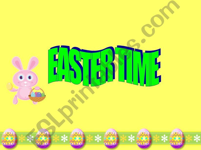 Easter time powerpoint