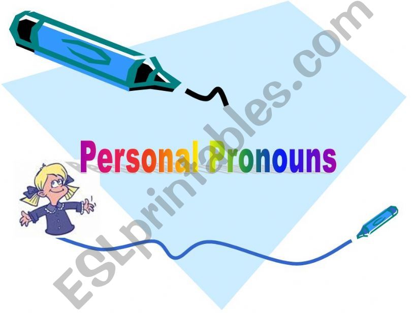 Personal Pronouns powerpoint