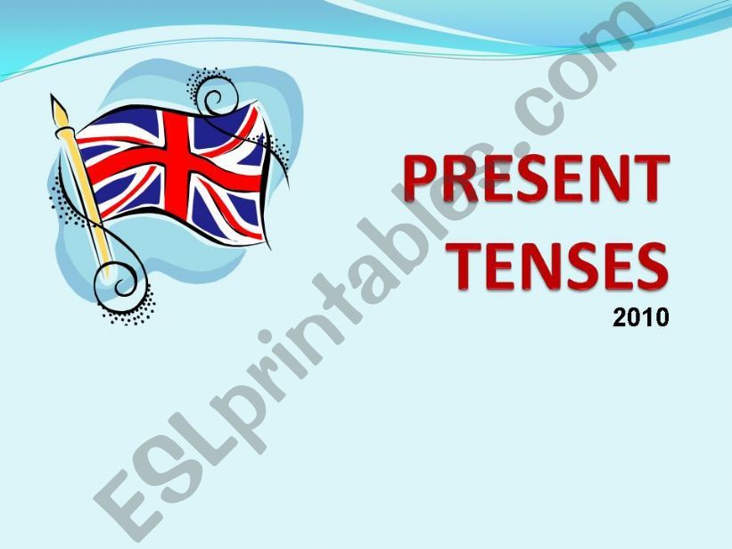 Present Tenses  Part 1 powerpoint