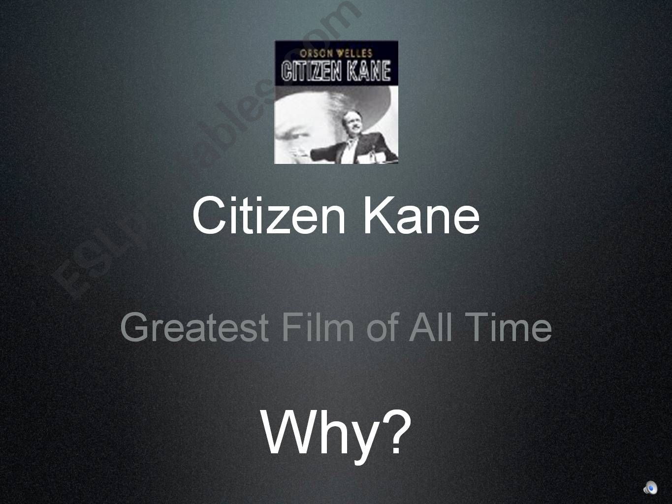 Citizen Kane Teaser powerpoint