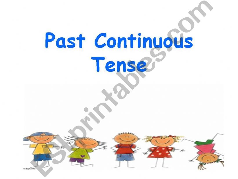 Past Continuouse Tense powerpoint