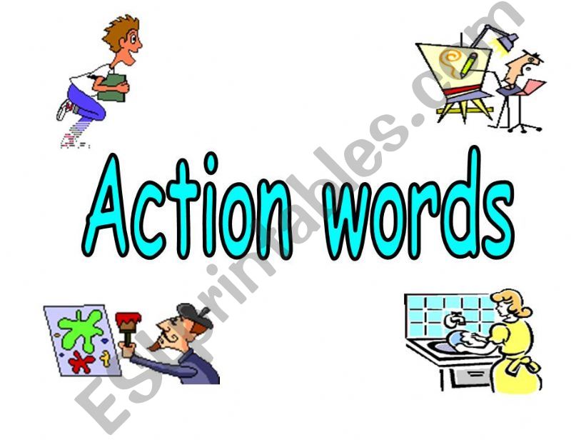 Verbs/ Action Words powerpoint