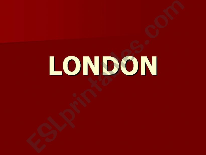 London powerpoint