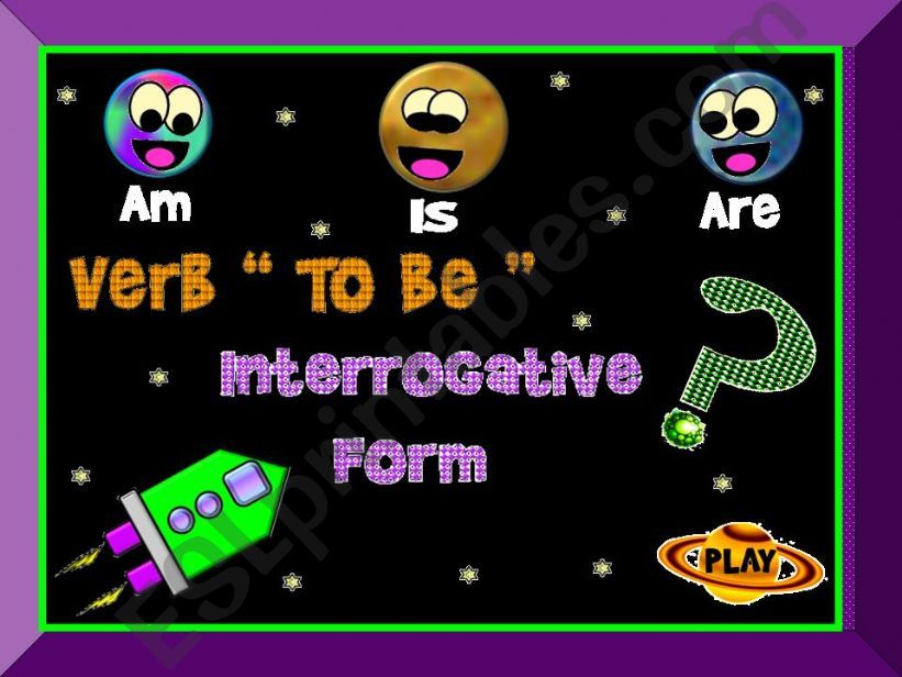 Verb To Be- Interrogative Form - 1