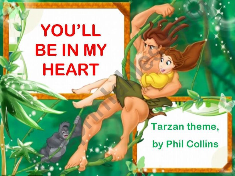 LCP - Youll be in my heart powerpoint