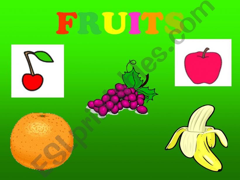 fruit powerpoint