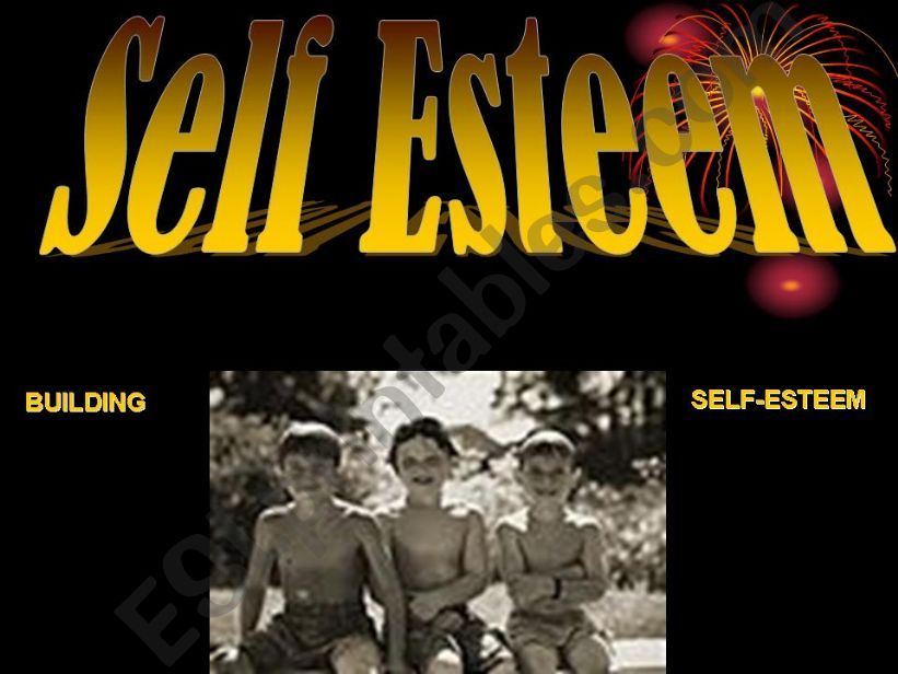 Building Your Self Esteem powerpoint