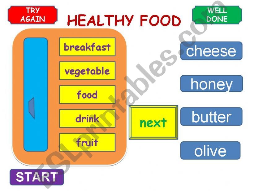 Healthy food(breakfast) powerpoint