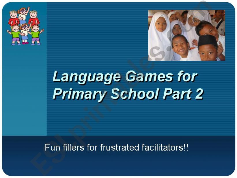 Language Games Part 2 - buzz, fives etc