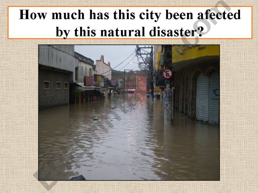 CONVERSATION: NATURAL DISASTERS (3 of 3)