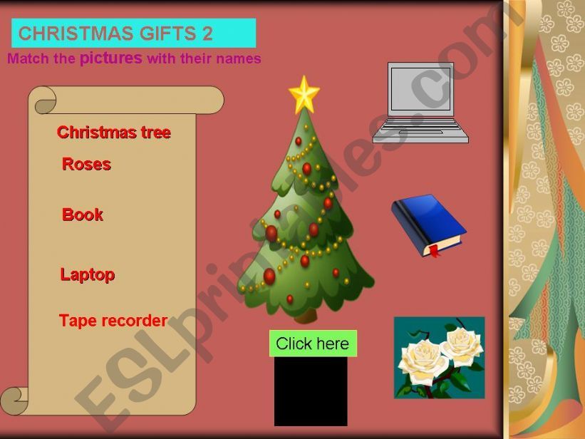 Christmas gifts  powerpoint