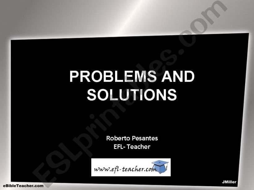 Problems and Solutions powerpoint