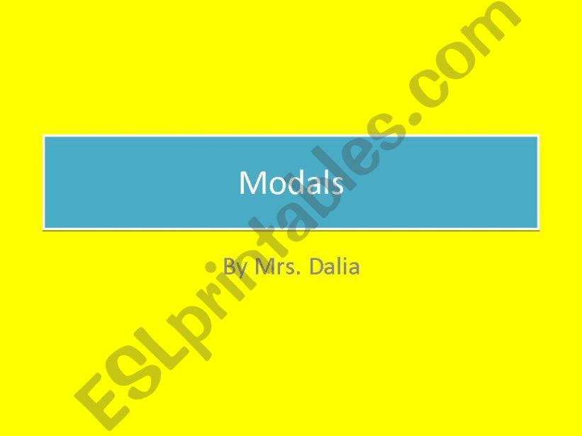 modals functions powerpoint