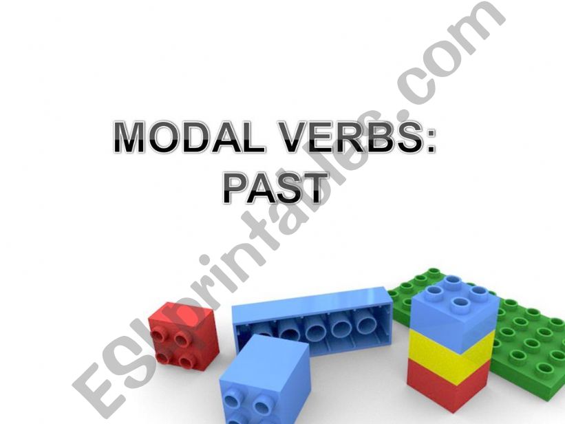 Modal Verbs: Past powerpoint