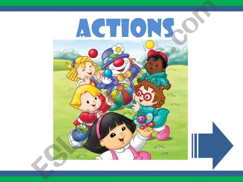 ACTIONS - GAME (1) powerpoint