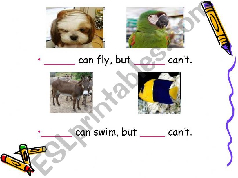 can for expressing abilities in speaking and writing