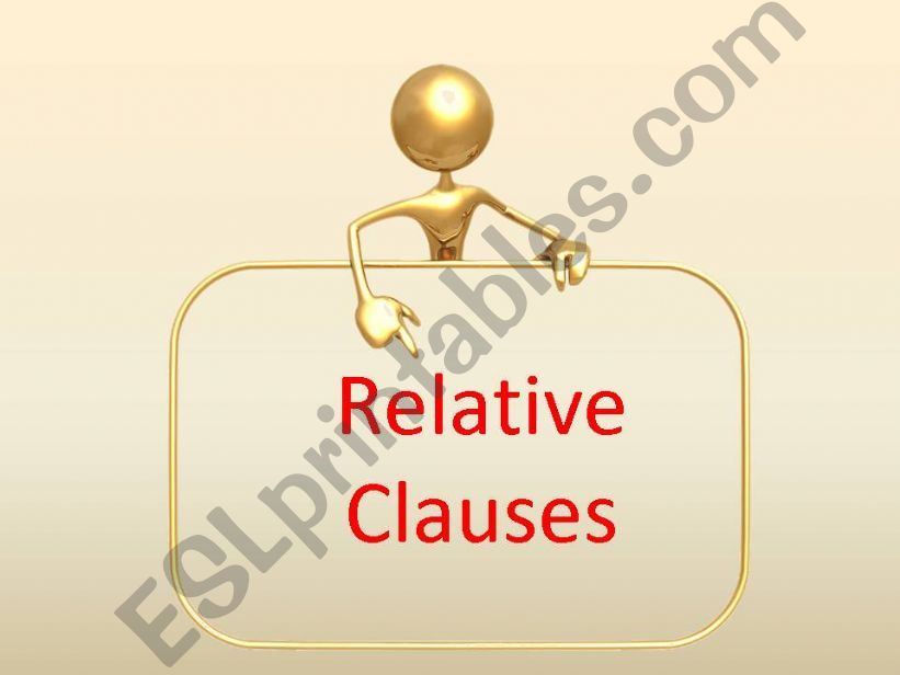 Everything you wanted to know about relative clauses and was afraid to ask!
