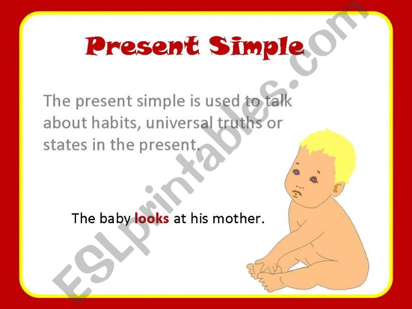 Present Simple  powerpoint