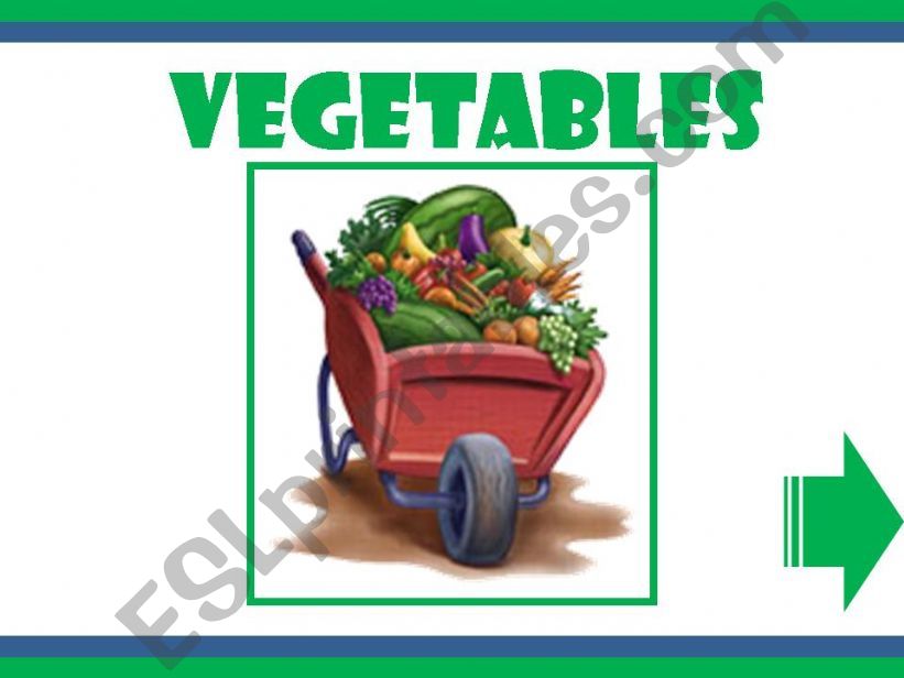 VEGETABLES - GAME powerpoint