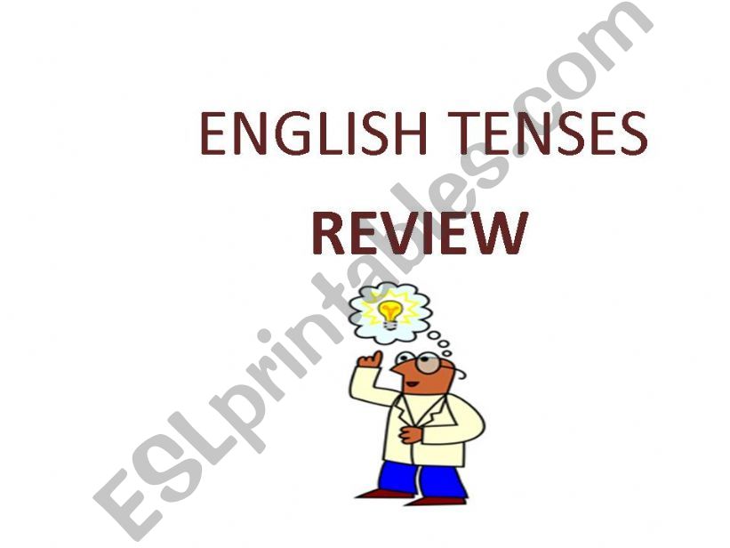 english tenses review powerpoint