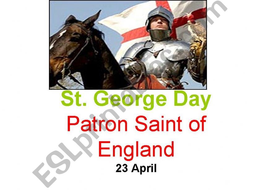 St. George Day powerpoint
