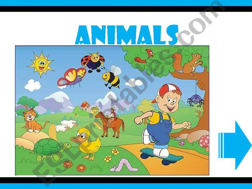 ANIMALS - GAME powerpoint