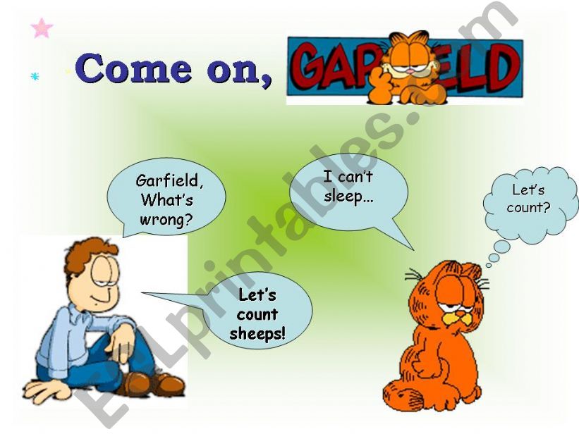 Come On, Garfield! powerpoint