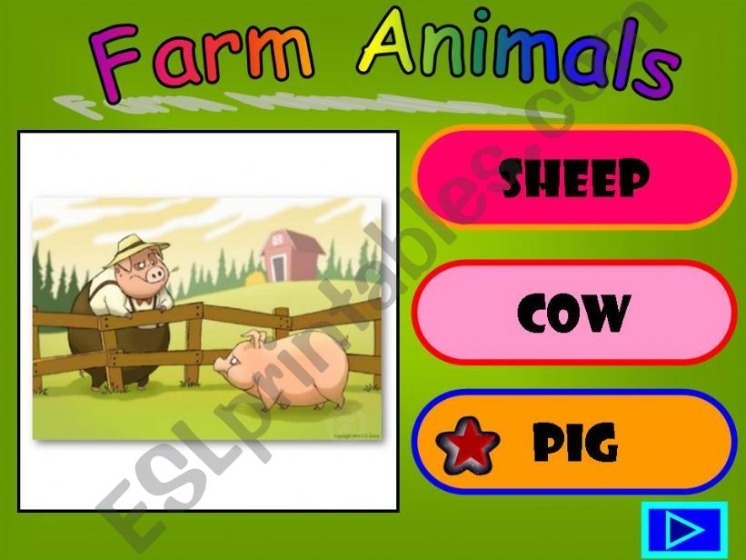 Farm animals part 2 powerpoint