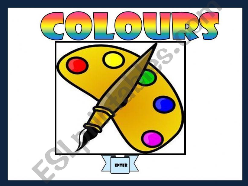 COLOURS - GAME (2) powerpoint