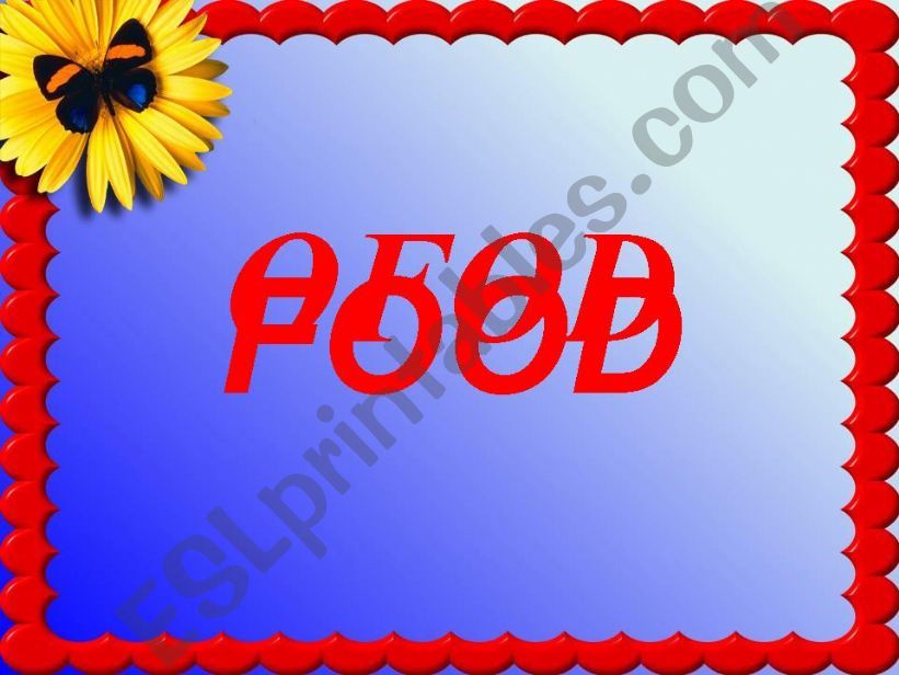 ESL - English PowerPoints: Food