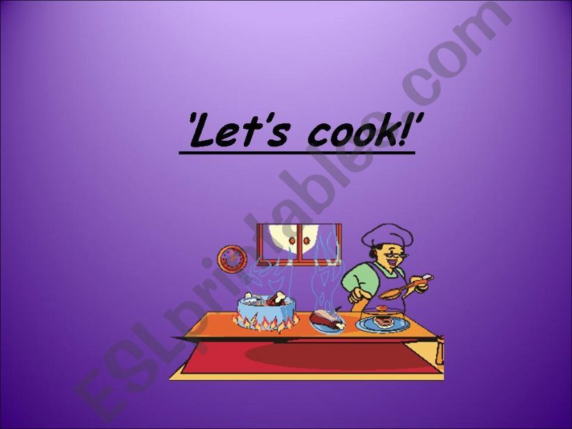 Cooking Part 1 powerpoint