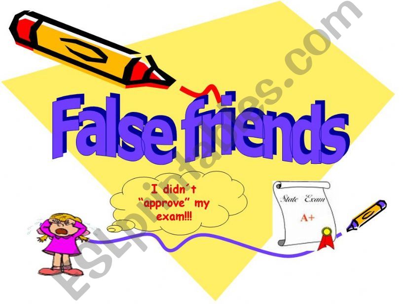 false friends powerpoint