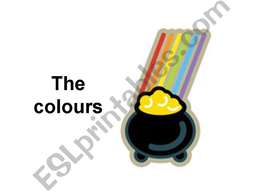 The colours powerpoint