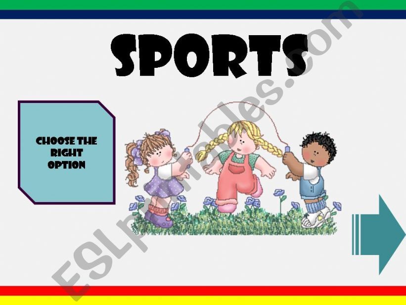 SPORTS - GAME powerpoint