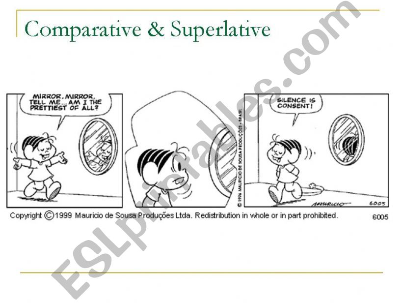 Comparative & Superlative powerpoint