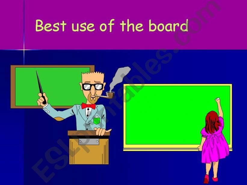 best use of the board powerpoint