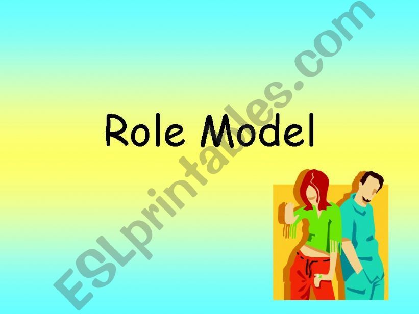 Role Model powerpoint