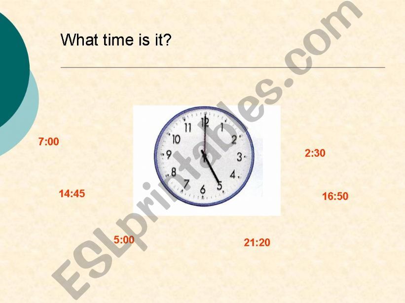 Time powerpoint