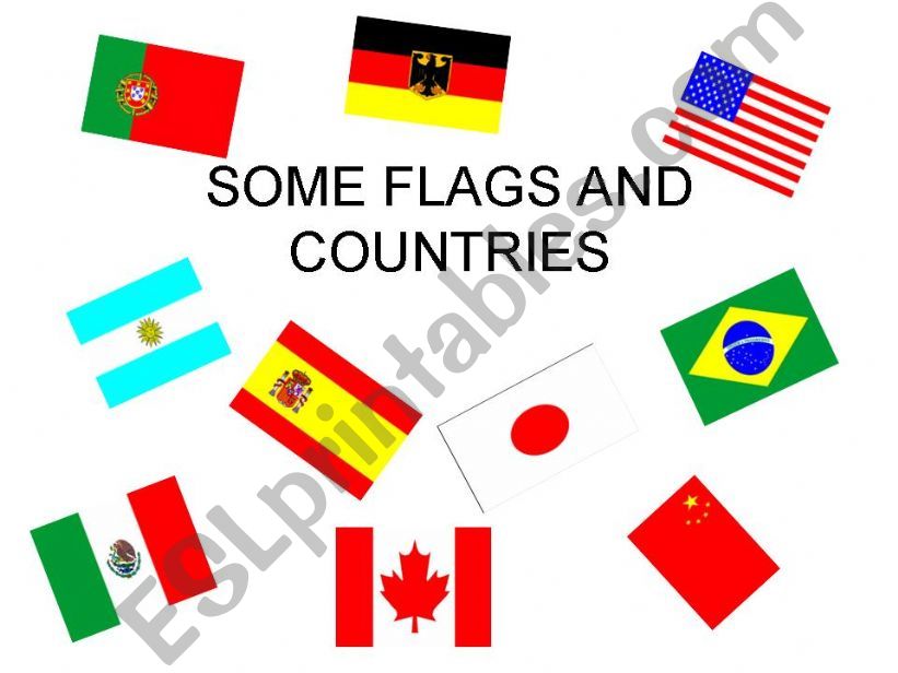 coutries and nationalities powerpoint