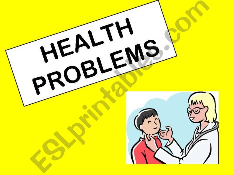 Health Problems powerpoint