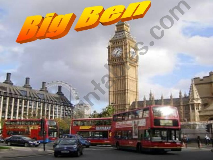 Big Ben powerpoint