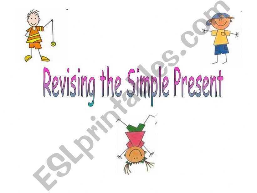 Revising the Simple Present powerpoint