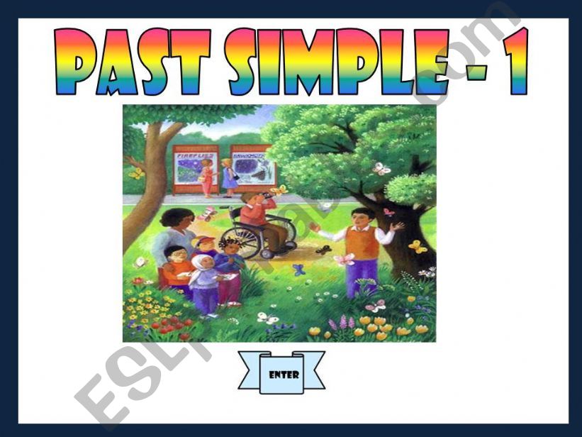 PAST SIMPLE - REGULAR VERBS - GAME (1)