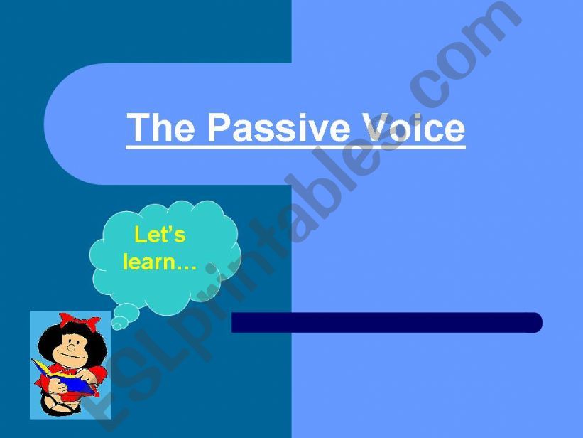 Passive Voice powerpoint