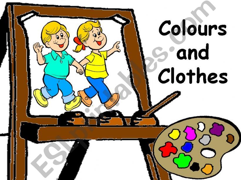 Colours and Clothes Game - part 1