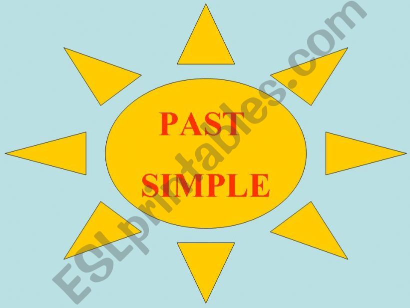 Past simple - regular verbs + have + be